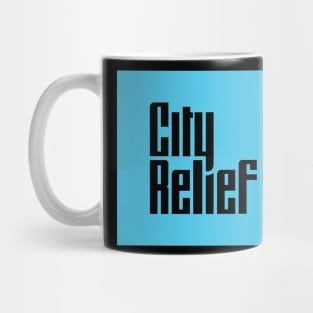 City Relief Square Mug